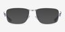 Possibility Silver AcetateEyeglass Frames from EyeBuyDirect, with Tinted Lenses