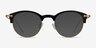 Irvin Black Acetate-metalEyeglass Frames from EyeBuyDirect, with Tinted Lenses
