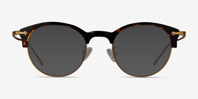 Irvin Tortoise Acetate-metalEyeglass Frames from EyeBuyDirect, with Tinted Lenses