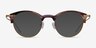 Irvin Floral Stirped Acetate-metalEyeglass Frames from EyeBuyDirect, with Tinted Lenses