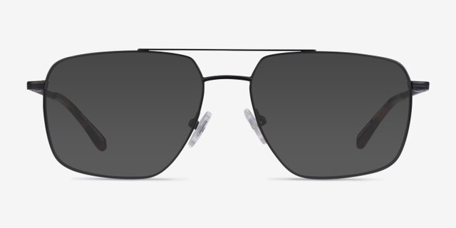 Focal Black MetalEyeglass Frames from EyeBuyDirect, with Tinted Lenses