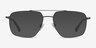 Focal Gunmetal MetalEyeglass Frames from EyeBuyDirect, with Tinted Lenses