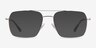Aerial Light Gold MetalEyeglass Frames from EyeBuyDirect, with Tinted Lenses
