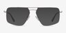 Orson Silver MetalEyeglass Frames from EyeBuyDirect, with Tinted Lenses