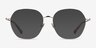 Etymology Light Gold MetalEyeglass Frames from EyeBuyDirect, with Tinted Lenses