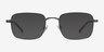 Master Gunmetal MetalEyeglass Frames from EyeBuyDirect, with Tinted Lenses