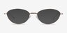 Feather Doré MétalMontures de lunettes de vue d'EyeBuyDirect, Avec des Verres Teintés