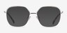 Chai Silver MetalEyeglass Frames from EyeBuyDirect, with Tinted Lenses