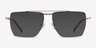 Perspective Silver MetalEyeglass Frames from EyeBuyDirect, with Tinted Lenses