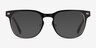 Fleming Matte Black Gold MetalEyeglass Frames from EyeBuyDirect, with Tinted Lenses