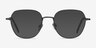 Pimlico Matte Gunmetal MetalEyeglass Frames from EyeBuyDirect, with Tinted Lenses