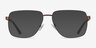 Hybrid Bronze MetalEyeglass Frames from EyeBuyDirect, with Tinted Lenses