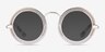 Spoke Matte Gold MetalEyeglass Frames from EyeBuyDirect, with Tinted Lenses