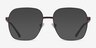 Epicenter Brown Black MetalEyeglass Frames from EyeBuyDirect, with Tinted Lenses