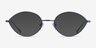 Aperture Blue MetalEyeglass Frames from EyeBuyDirect, with Tinted Lenses