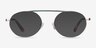 Contour Light Gold MetalEyeglass Frames from EyeBuyDirect, with Tinted Lenses