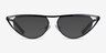 Loom Black MetalEyeglass Frames from EyeBuyDirect, with Tinted Lenses