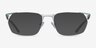 Careerist Silver Green MetalEyeglass Frames from EyeBuyDirect, with Tinted Lenses