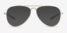 Zest Matt Gold MetalEyeglass Frames from EyeBuyDirect, with Tinted Lenses