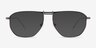 Elwood Silver MetalEyeglass Frames from EyeBuyDirect, with Tinted Lenses