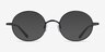 Merrill Black MetalEyeglass Frames from EyeBuyDirect, with Tinted Lenses