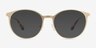 Accel Matte Gold Aluminium-alloyEyeglass Frames from EyeBuyDirect, with Tinted Lenses