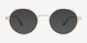 Jet Shiny Gold Black Carbon-fiberEyeglass Frames from EyeBuyDirect, with Tinted Lenses