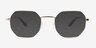 Soar Shiny Golden MétalMontures de lunettes de vue d'EyeBuyDirect, Avec des Verres Teintés