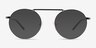 Tayler Gradient Navy Gold MetalEyeglass Frames from EyeBuyDirect, with Tinted Lenses