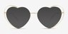 Always Gold MetalEyeglass Frames from EyeBuyDirect, with Tinted Lenses