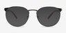 Ftw Matte Gunmetal MétalMontures de lunettes de vue d'EyeBuyDirect, Avec des Verres Teintés