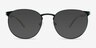 Ftw Matte Dark Green MetalEyeglass Frames from EyeBuyDirect, with Tinted Lenses