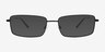 Atsu Black Eco-friendlyEyeglass Frames from EyeBuyDirect, with Tinted Lenses