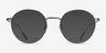 Walton Green MetalEyeglass Frames from EyeBuyDirect, with Tinted Lenses
