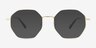 Octave Golden MetalEyeglass Frames from EyeBuyDirect, with Tinted Lenses