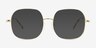 Movement Doré MétalMontures de lunettes de vue d'EyeBuyDirect, Avec des Verres Teintés