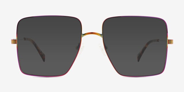 Be You Multicolore MétalMontures de lunettes de vue d'EyeBuyDirect, Avec des Verres Teintés