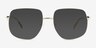 Dempsey Gold MetalEyeglass Frames from EyeBuyDirect, with Tinted Lenses