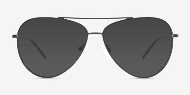Rayner Gray Eco-friendlyEyeglass Frames from EyeBuyDirect, with Tinted Lenses
