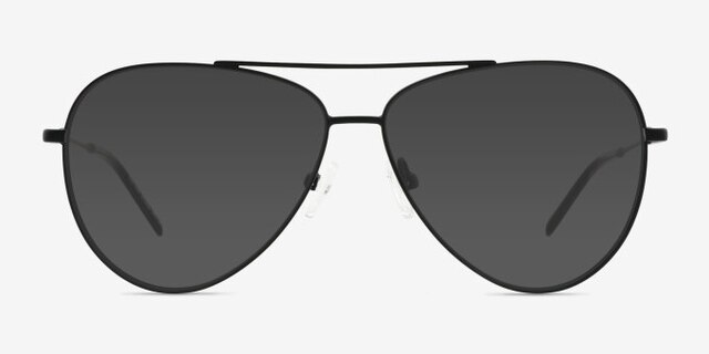 Rayner Black Eco-friendlyEyeglass Frames from EyeBuyDirect, with Tinted Lenses
