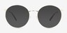 Zotte Light Gold MetalEyeglass Frames from EyeBuyDirect, with Tinted Lenses