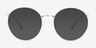Zotte Argenté MétalMontures de lunettes de vue d'EyeBuyDirect, Avec des Verres Teintés