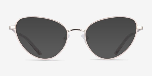Heritage Pink MetalEyeglass Frames from EyeBuyDirect, with Tinted Lenses