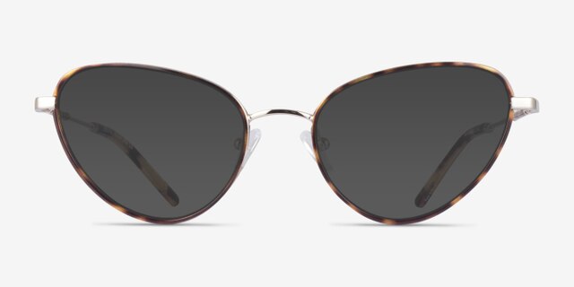 Heritage Tortoise MetalEyeglass Frames from EyeBuyDirect, with Tinted Lenses