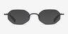 Trailblazer Black MetalEyeglass Frames from EyeBuyDirect, with Tinted Lenses