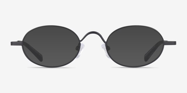 Innovate Black MetalEyeglass Frames from EyeBuyDirect, with Tinted Lenses
