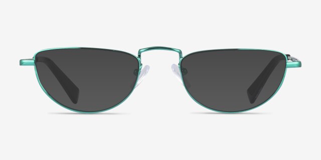 Revotique Green MetalEyeglass Frames from EyeBuyDirect, with Tinted Lenses