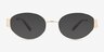 Liora Doré MétalMontures de lunettes de vue d'EyeBuyDirect, Avec des Verres Teintés