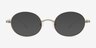 Montague Silver MetalEyeglass Frames from EyeBuyDirect, with Tinted Lenses