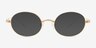 Montague Gold MetalEyeglass Frames from EyeBuyDirect, with Tinted Lenses
